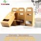 5 pcs 10x15.5cm Handle Hole Kraft Paper Box Packaging Folding Paper Window Box